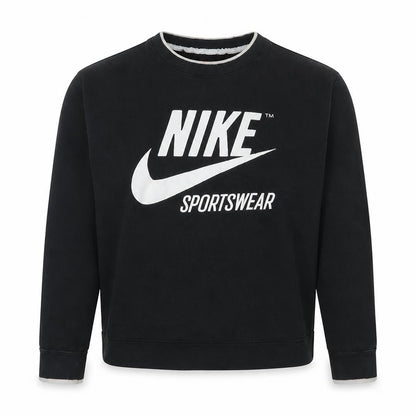 Womens UK Size M Nike Black Pullover Sweatshirt