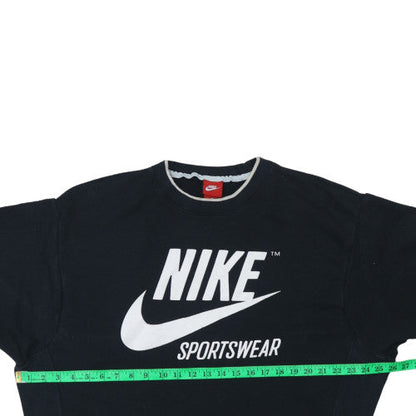 Womens UK Size M Nike Black Pullover Sweatshirt