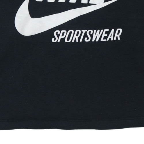 Womens UK Size M Nike Black Pullover Sweatshirt