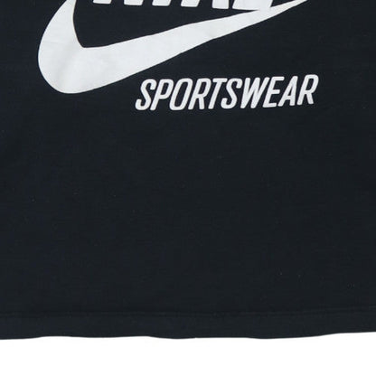 Womens UK Size M Nike Black Pullover Sweatshirt