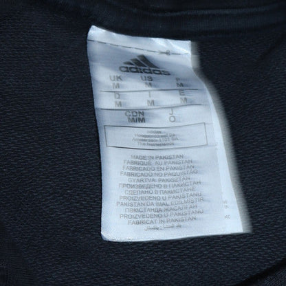 Mens UK Size M Adidas Black Pullover Hoodie