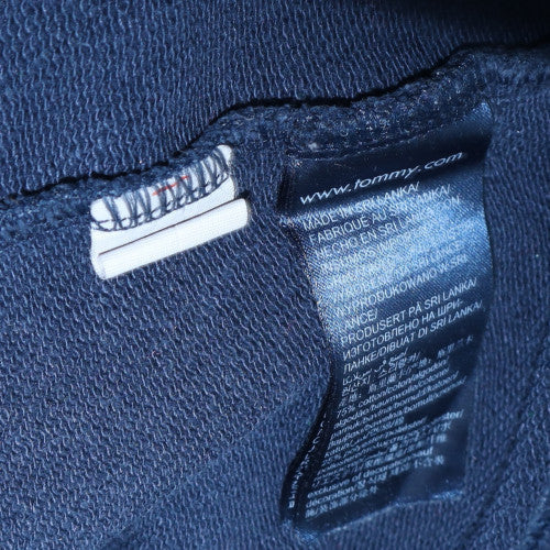 Mens UK Size M Tommy Hilfiger Blue Full Zip Hoodie