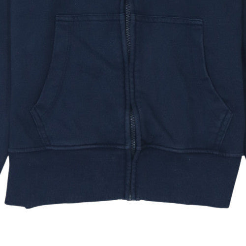 Mens UK Size M Tommy Hilfiger Blue Full Zip Hoodie