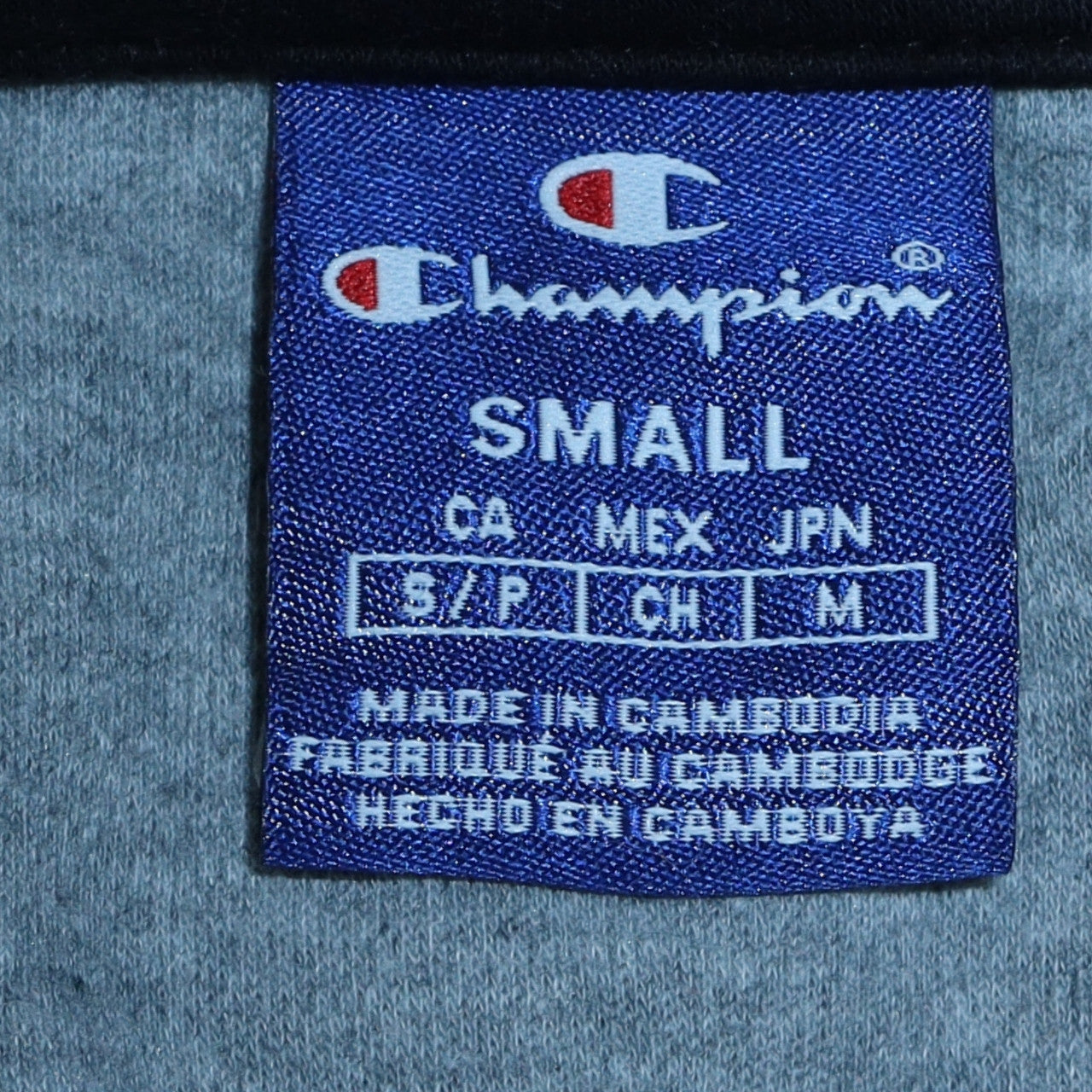 Mens UK Size S Champion Multicoloured Pullover Hoodie