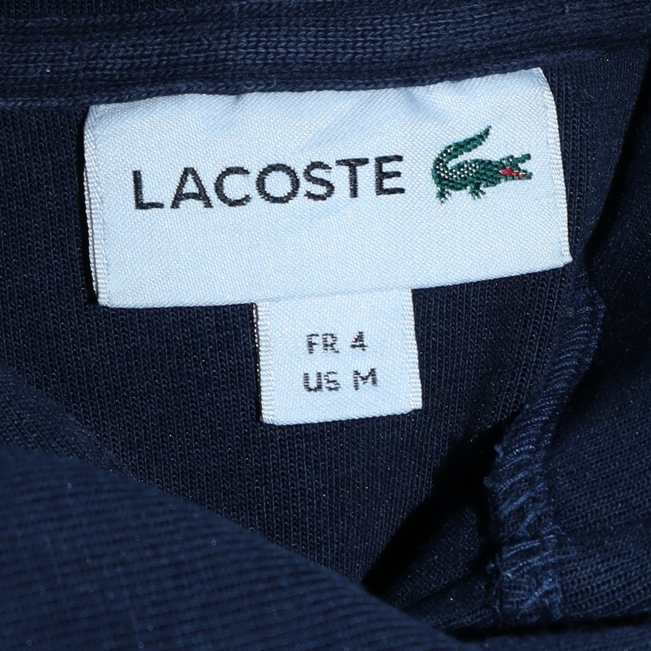 Mens UK Size M Lacoste Blue Pullover Hoodie