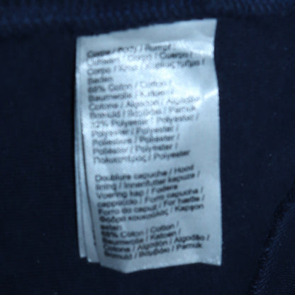 Mens UK Size M Lacoste Blue Pullover Hoodie