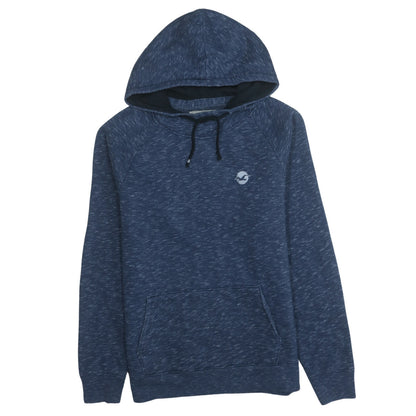 Mens UK Size M Hollister Blue Pullover Hoodie