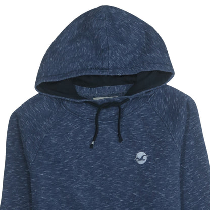 Mens UK Size M Hollister Blue Pullover Hoodie