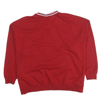 Womens UK Size XL NBA Red Pullover Sweatshirt