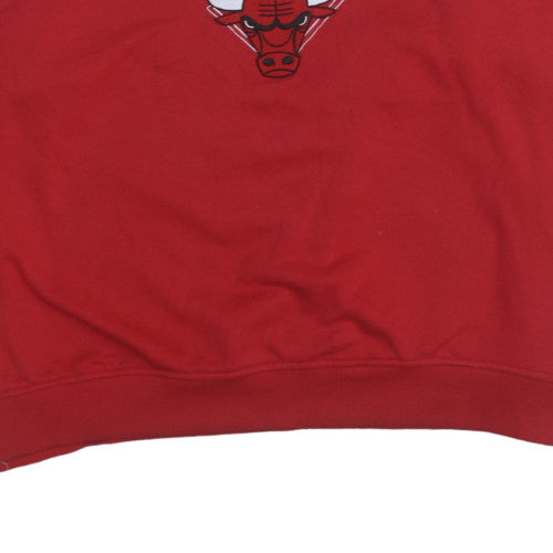 Womens UK Size XL NBA Red Pullover Sweatshirt