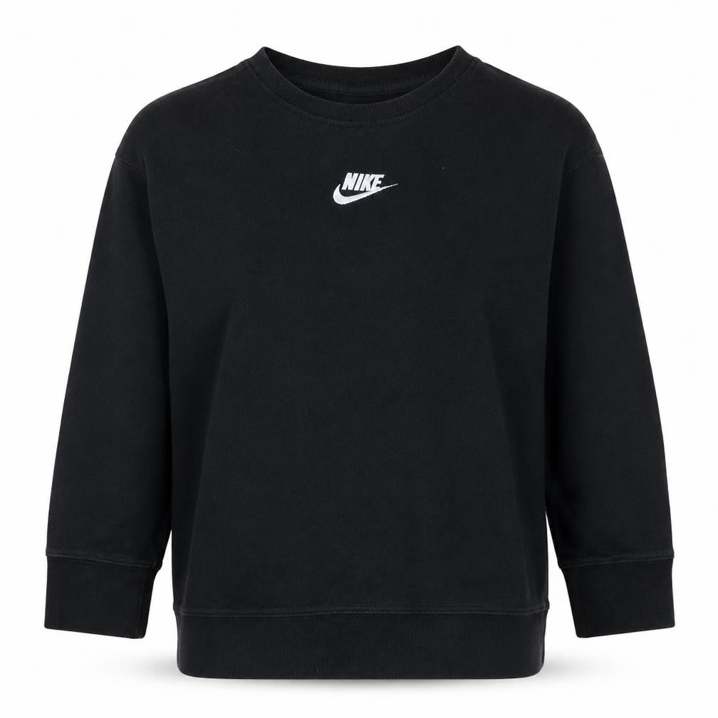 Womens UK Size M Nike Black Pullover Sweatshirt