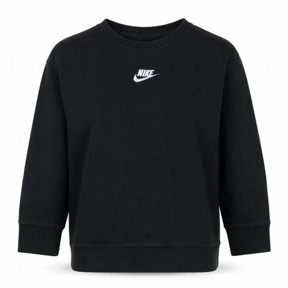 Womens UK Size M Nike Black Pullover Sweatshirt
