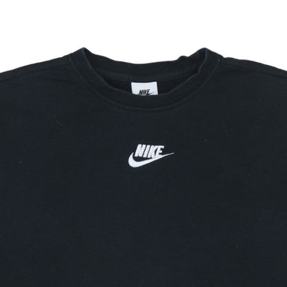 Womens UK Size M Nike Black Pullover Sweatshirt