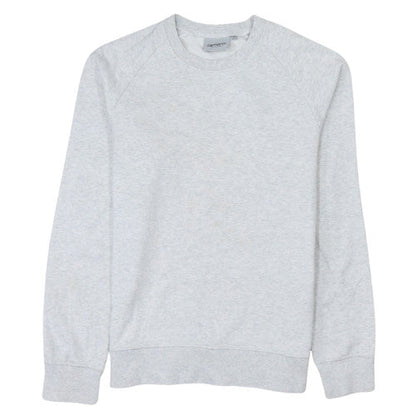 Mens UK Size S Carhartt Grey Pullover Sweatshirt