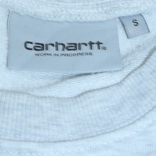 Mens UK Size S Carhartt Grey Pullover Sweatshirt