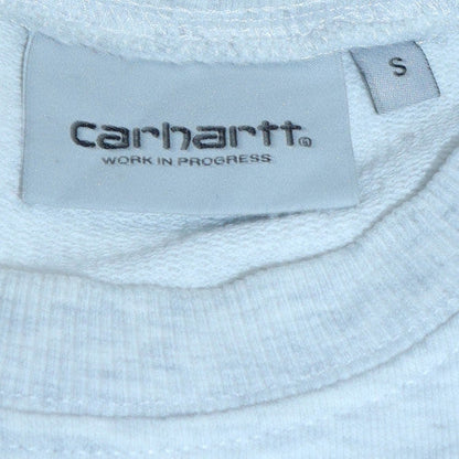 Mens UK Size S Carhartt Grey Pullover Sweatshirt