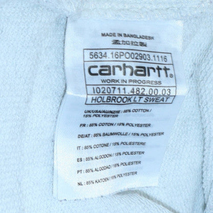 Mens UK Size S Carhartt Grey Pullover Sweatshirt