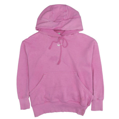 Womens UK Size M Nike Pink Pullover Hoodie