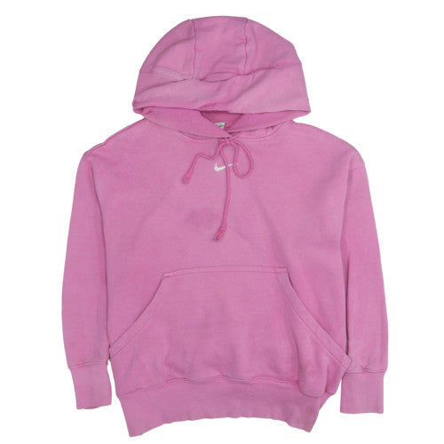 Womens UK Size M Nike Pink Pullover Hoodie