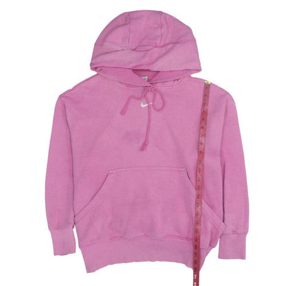 Womens UK Size M Nike Pink Pullover Hoodie