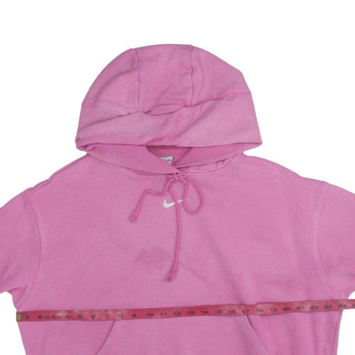 Womens UK Size M Nike Pink Pullover Hoodie
