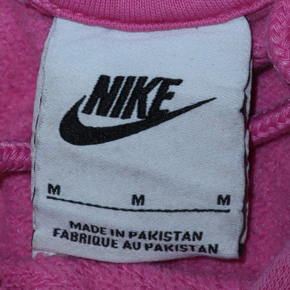 Womens UK Size M Nike Pink Pullover Hoodie