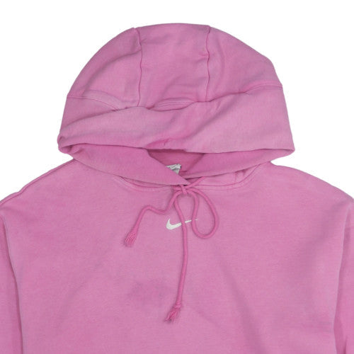 Womens UK Size M Nike Pink Pullover Hoodie