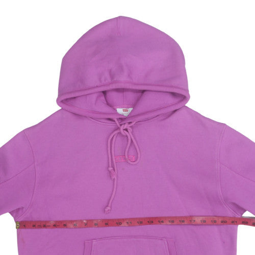Womens UK Size XS Levi's Pink Pullover Hoodie