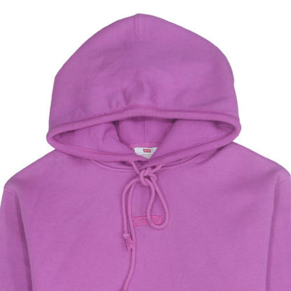 Womens UK Size XS Levi's Pink Pullover Hoodie