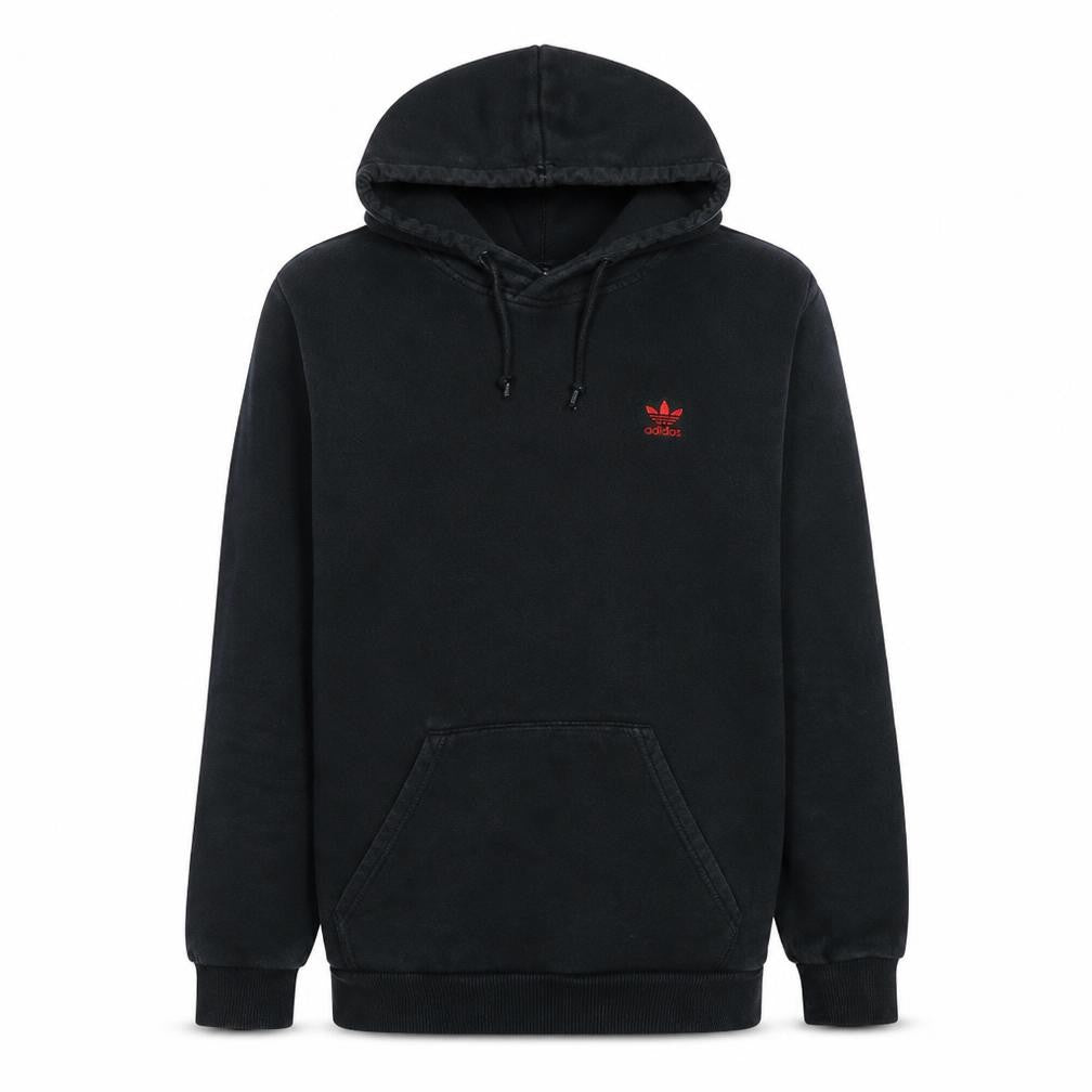 Mens UK Size S adidas Black Pullover Hoodie