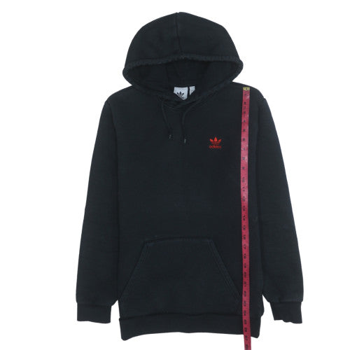 Mens UK Size S adidas Black Pullover Hoodie