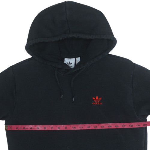Mens UK Size S adidas Black Pullover Hoodie