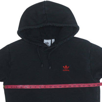 Mens UK Size S adidas Black Pullover Hoodie
