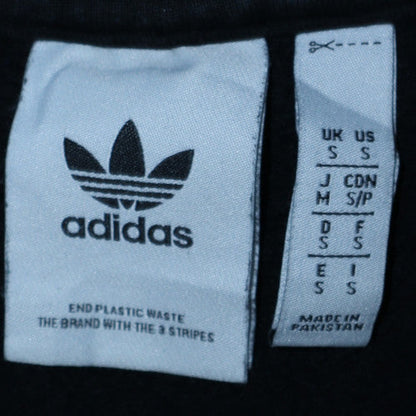 Mens UK Size S adidas Black Pullover Hoodie