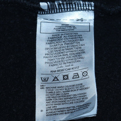 Mens UK Size S adidas Black Pullover Hoodie