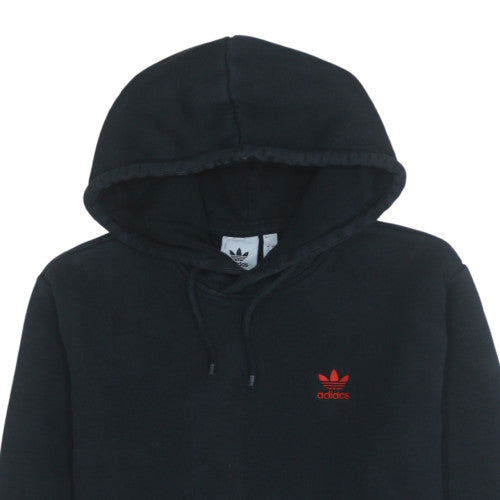Mens UK Size S adidas Black Pullover Hoodie
