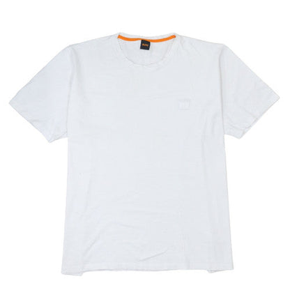 Hugo Boss Men's White Crew Neck Classic Cotton T-Shirt Size XL
