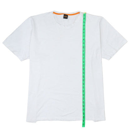 Hugo Boss Men's White Crew Neck Classic Cotton T-Shirt Size XL