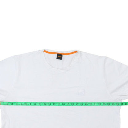 Hugo Boss Men's White Crew Neck Classic Cotton T-Shirt Size XL