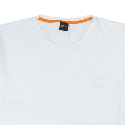 Hugo Boss Men's White Crew Neck Classic Cotton T-Shirt Size XL