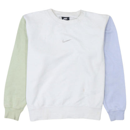 Womens UK Size S Nike Multicoloured Pullover Sweatshirt