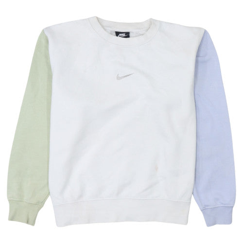 Womens UK Size S Nike Multicoloured Pullover Sweatshirt