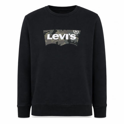 Mens UK Size S Levi's Black Pullover Sweatshirt
