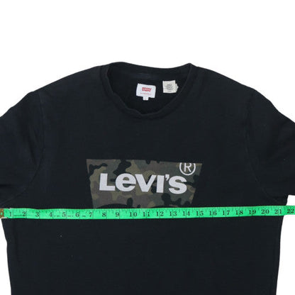 Mens UK Size S Levi's Black Pullover Sweatshirt
