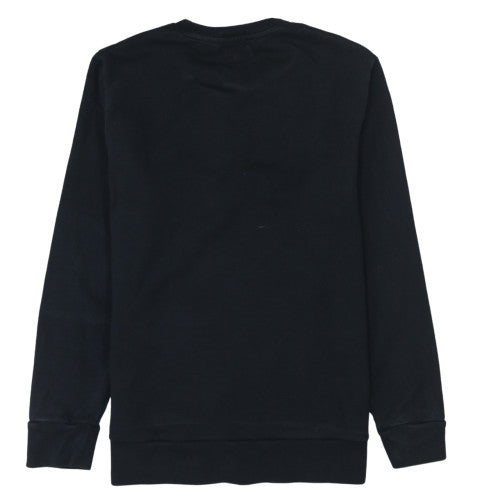 Mens UK Size S Levi's Black Pullover Sweatshirt