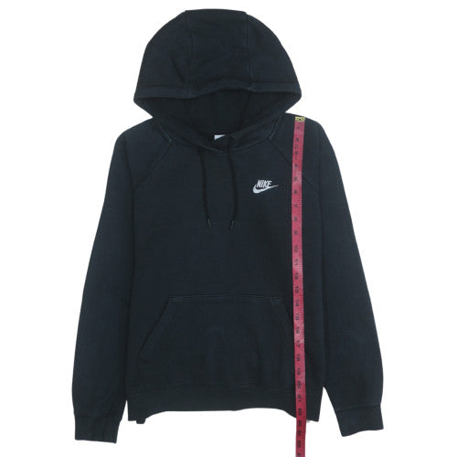 Womens UK Size S Nike Black Pullover Hoodie