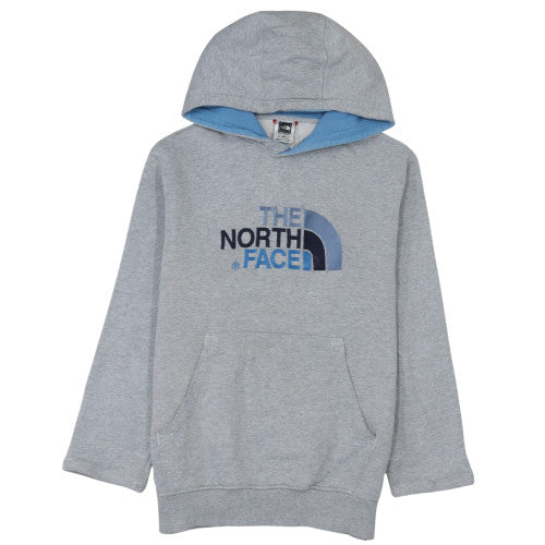 Mens UK Size M The North Face Grey Pullover Hoodie