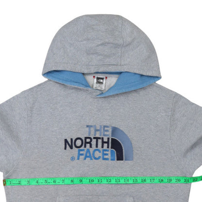 Mens UK Size M The North Face Grey Pullover Hoodie