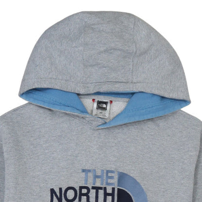 Mens UK Size M The North Face Grey Pullover Hoodie