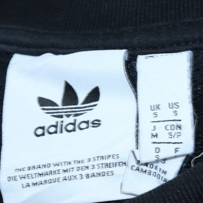 Mens UK Size S adidas Black Pullover Sweatshirt
